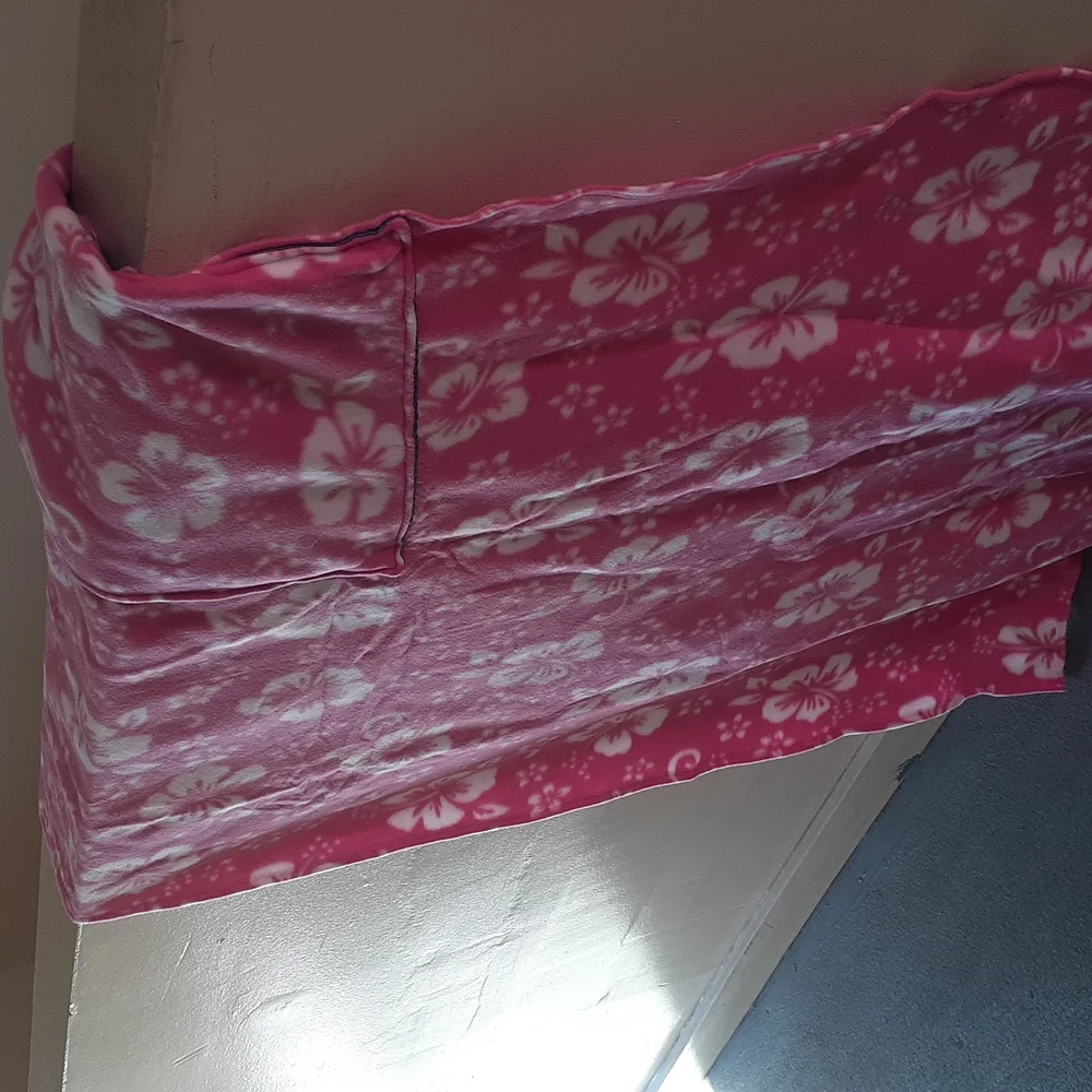 COPY - DENIM blue & Pink dog cat travel bag / Blanket Cute